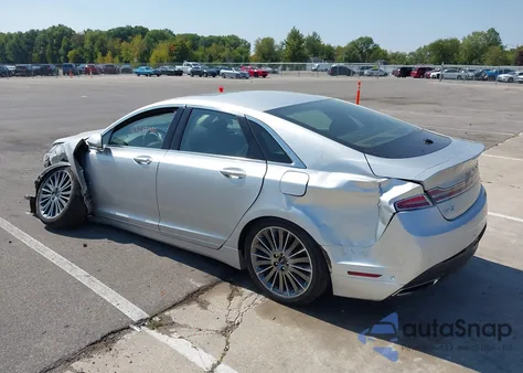 2013 Lincoln Mkz Hybrid из США, поврежденный, VIN 3LN6L2LUXDR800186